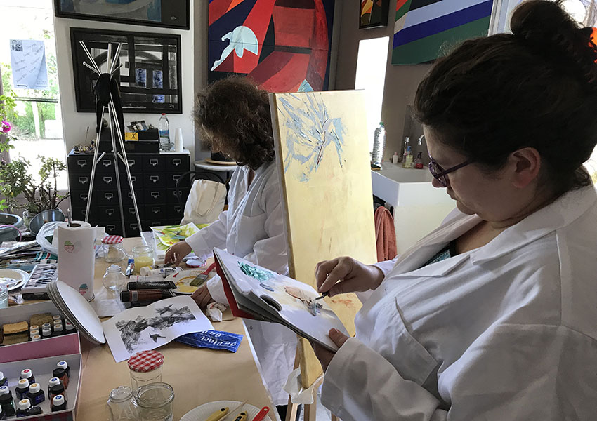 Atelier à Beyrines du 21 04 2018