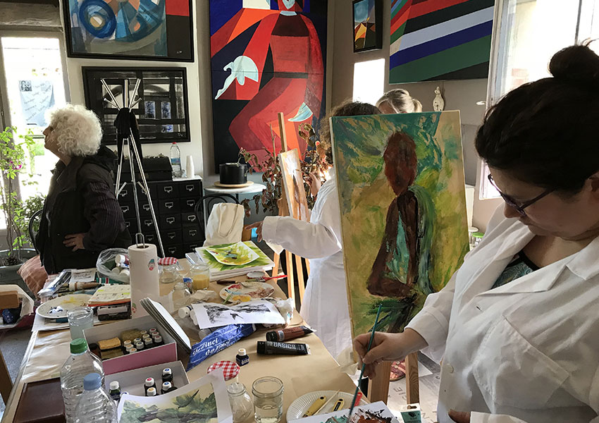 Atelier à Beyrines du 21 04 2018