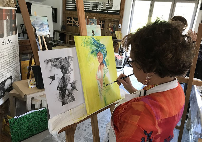 Atelier à Beyrines du 21 04 2018