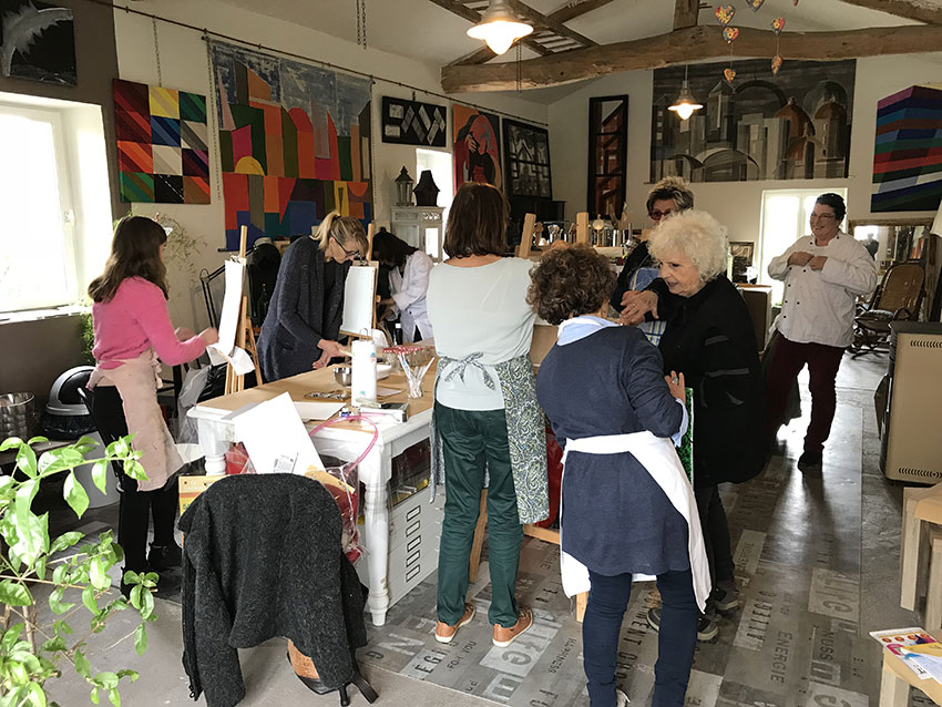Atelier à Beyrines du 05 05 2018