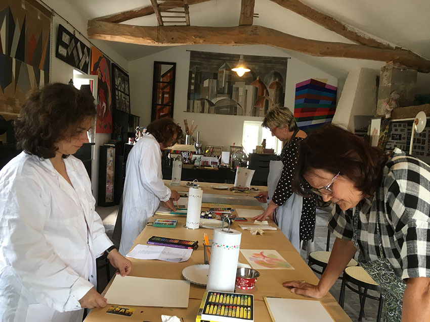 Atelier à Beyrines du 16 06 2018