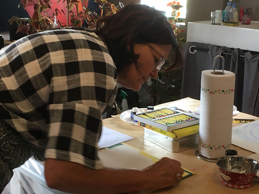 Atelier à Beyrines du 16 06 2018