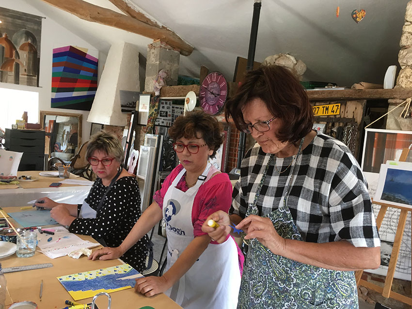 Atelier à Beyrines du 16 06 2018