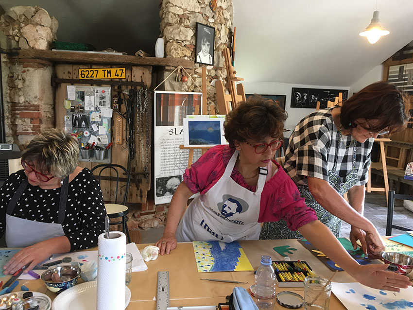 Atelier à Beyrines du 16 06 2018