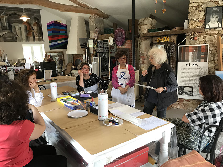 Atelier à Beyrines du 16 06 2018