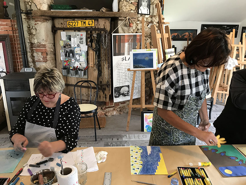 Atelier à Beyrines du 16 06 2018
