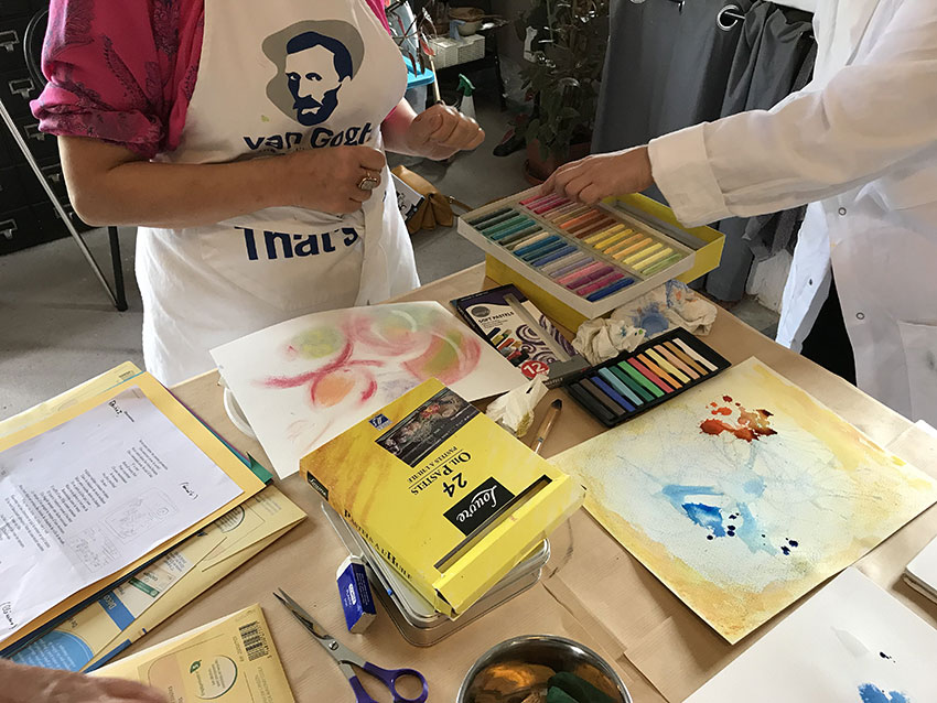Atelier à Beyrines du 16 06 2018