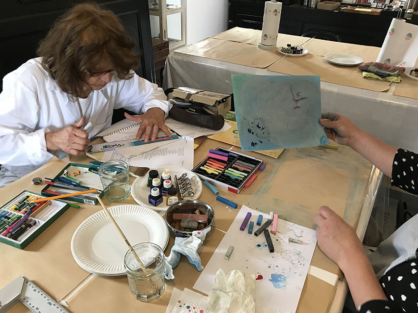 Atelier à Beyrines du 16 06 2018