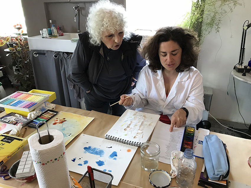 Atelier à Beyrines du 16 06 2018