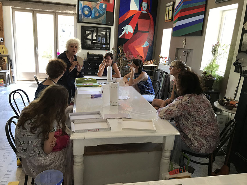 Atelier à Beyrines du 07 07 2018