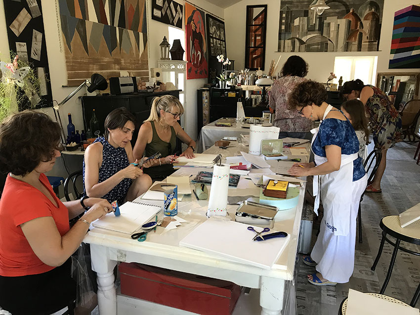Atelier à Beyrines du 07 07 2018