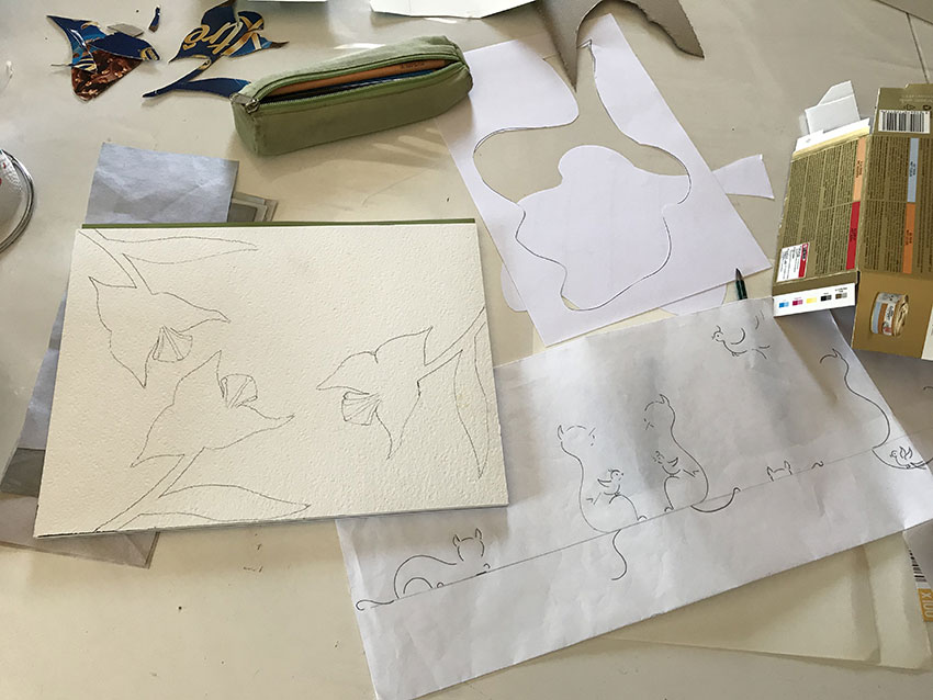 Atelier à Beyrines du 07 07 2018