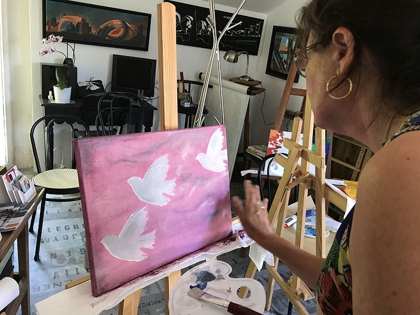Atelier à Beyrines du 07 07 2018