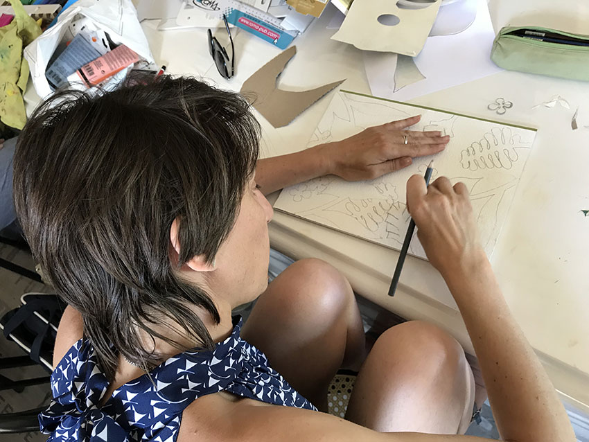 Atelier à Beyrines du 07 07 2018