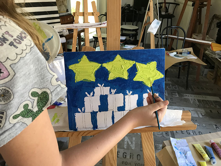 Atelier à Beyrines du 07 07 2018