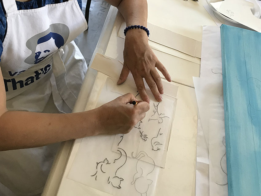 Atelier à Beyrines du 07 07 2018