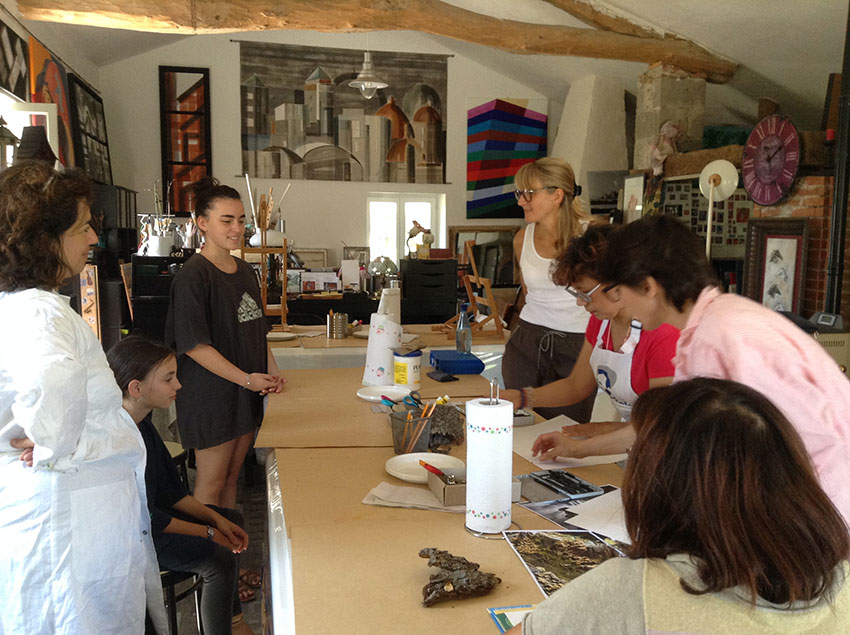 Atelier à Beyrines du 08 09 2018