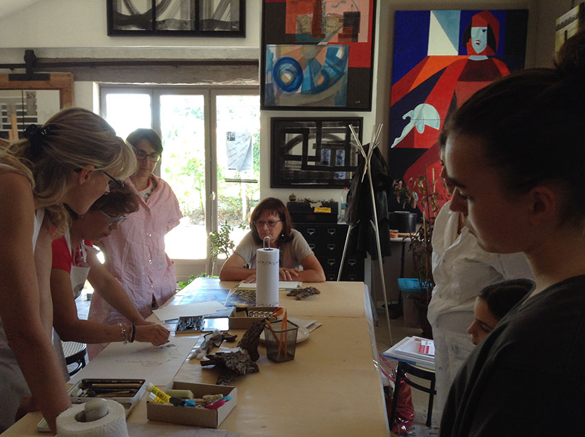 Atelier à Beyrines du 08 09 2018