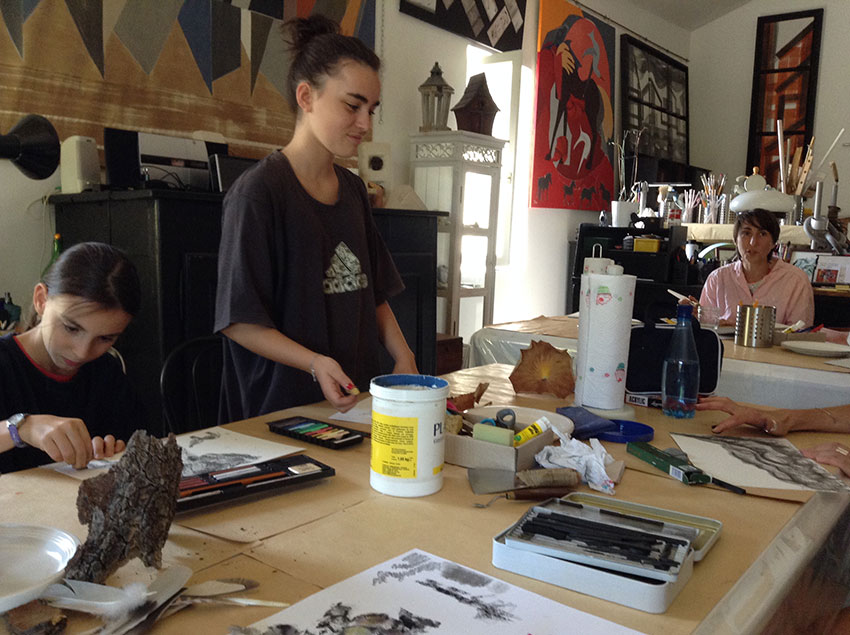 Atelier à Beyrines du 08 09 2018