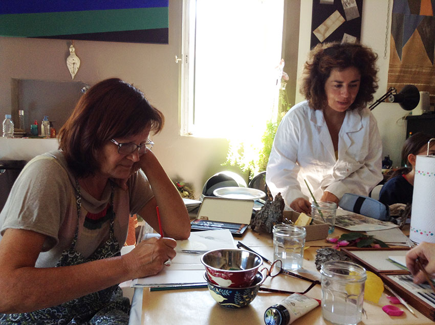 Atelier à Beyrines du 08 09 2018