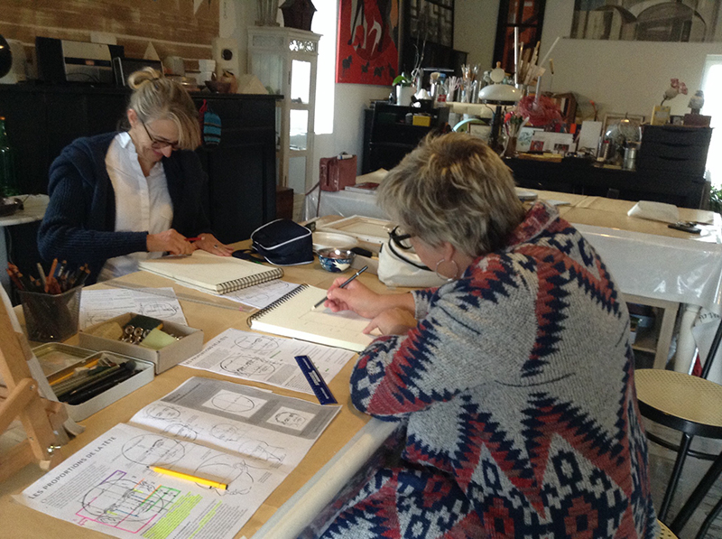 Atelier à Beyrines du 27 10 2018