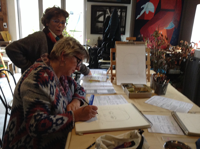 Atelier à Beyrines du 27 10 2018