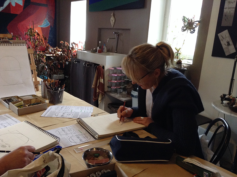 Atelier à Beyrines du 27 10 2018