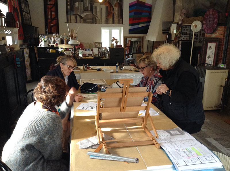 Atelier à Beyrines du 27 10 2018