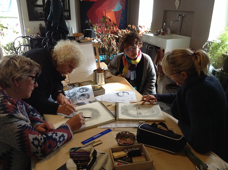 Atelier à Beyrines du 27 10 2018