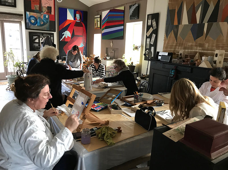 Atelier à Beyrines du 01 12 2018