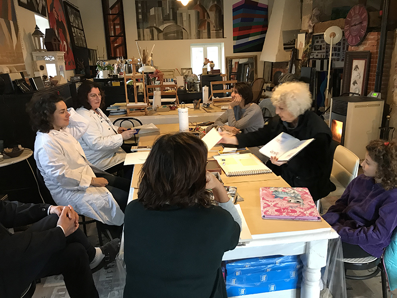 Atelier à Beyrines du 22 12 2018