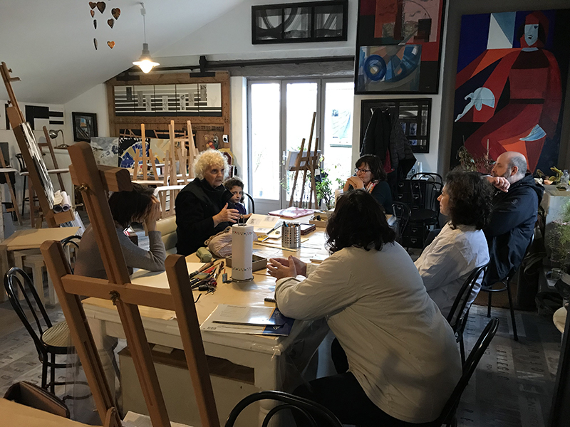 Atelier à Beyrines du 22 12 2018