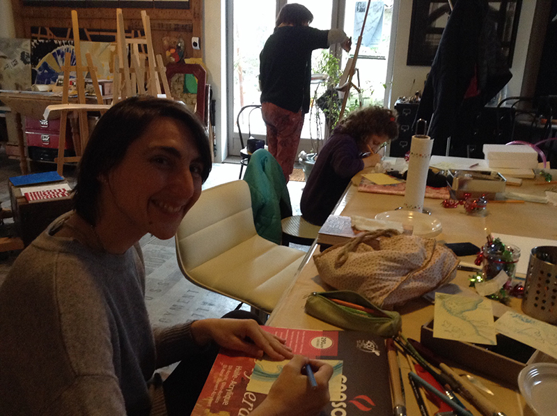 Atelier à Beyrines du 22 12 2018
