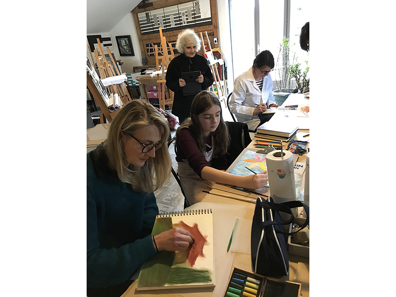 Atelier à Beyrines du 12 01 2019