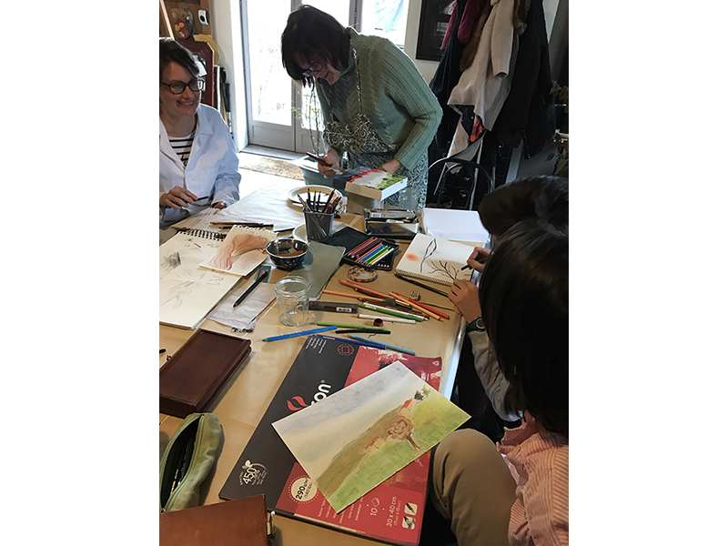 Atelier à Beyrines du 12 01 2019