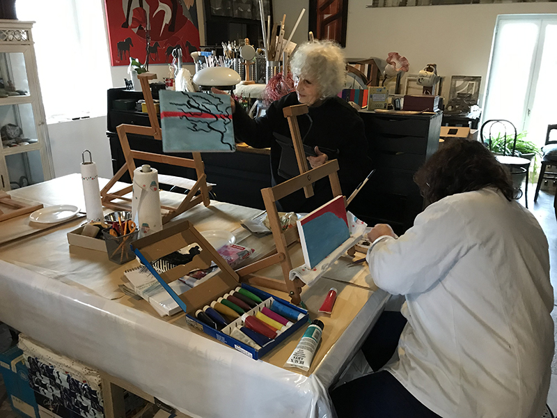 Atelier à Beyrines du 12 01 2019