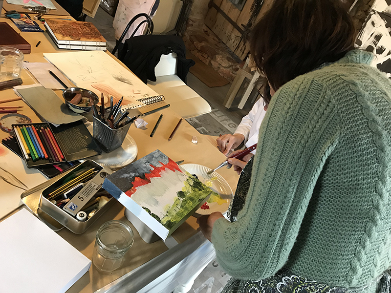 Atelier à Beyrines du 12 01 2019