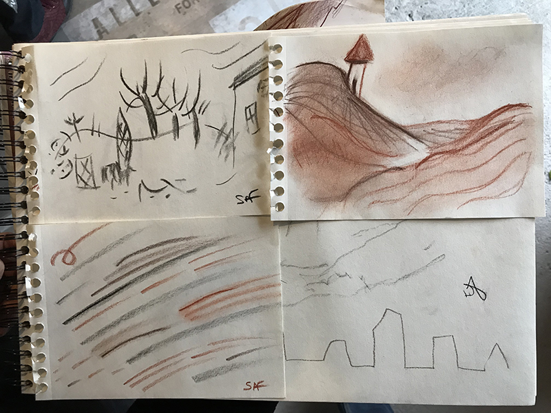 Atelier à Beyrines du 12 01 2019