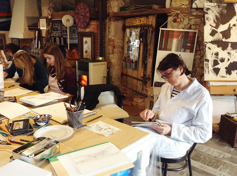 Atelier à Beyrines du 12 01 2019