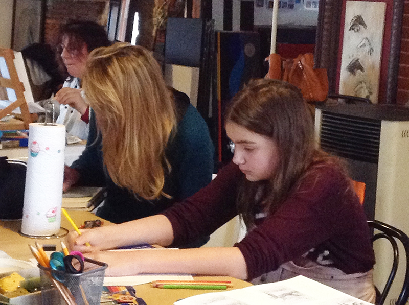 Atelier à Beyrines du 12 01 2019