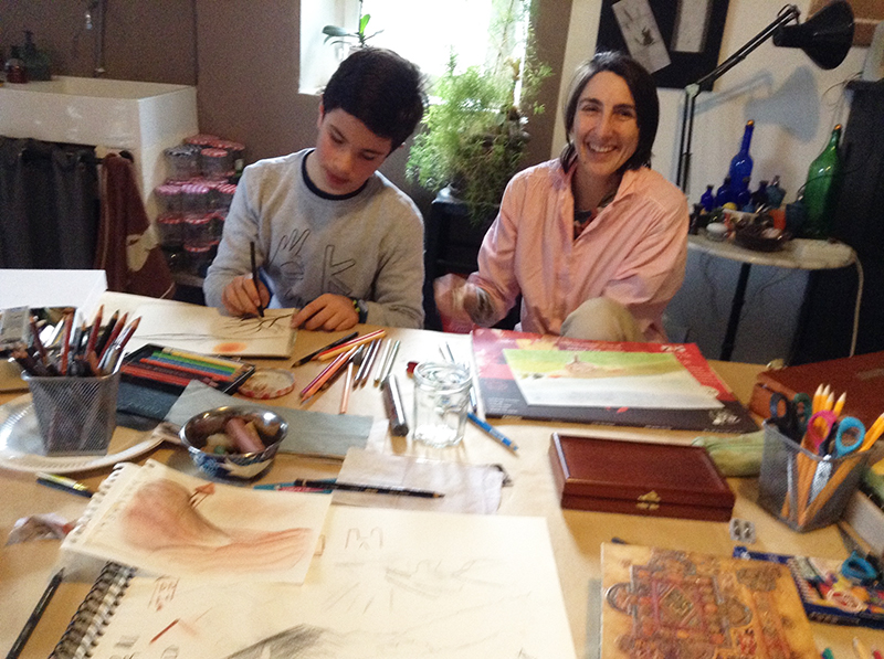 Atelier à Beyrines du 12 01 2019