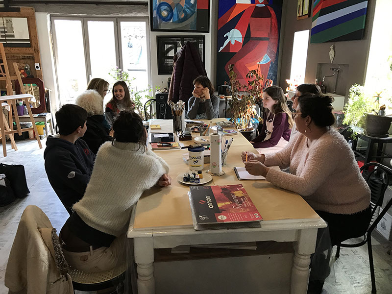 Atelier à Beyrines du 02 03 2019