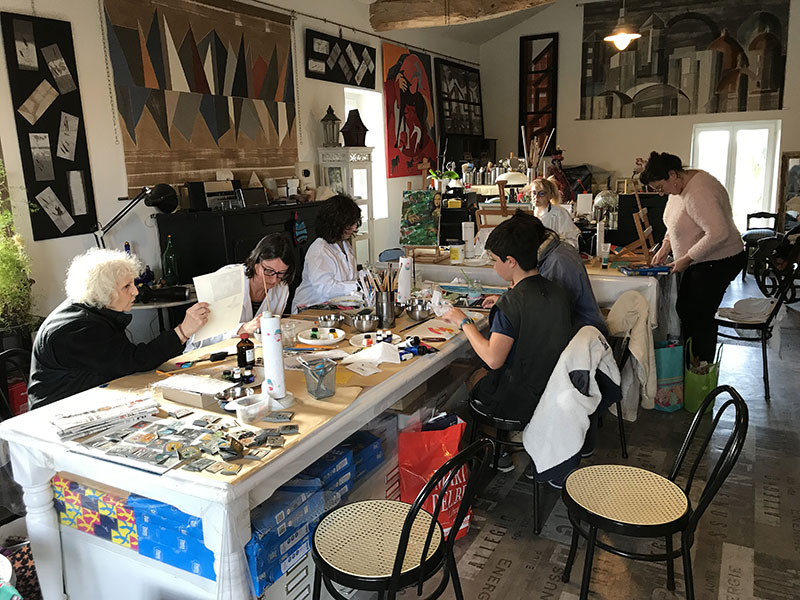 Atelier à Beyrines du 02 03 2019