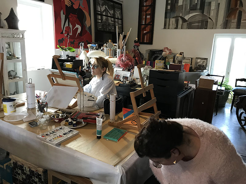 Atelier à Beyrines du 02 03 2019