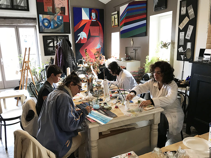Atelier à Beyrines du 02 03 2019