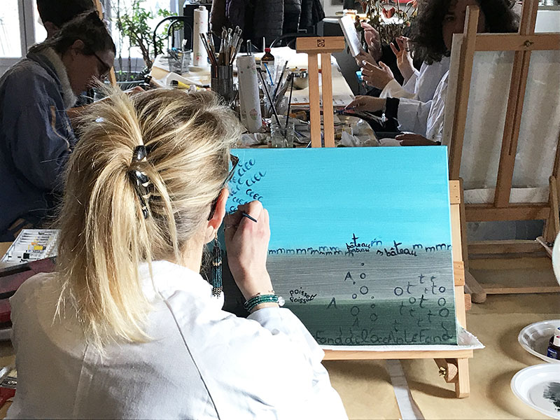 Atelier à Beyrines du 02 03 2019