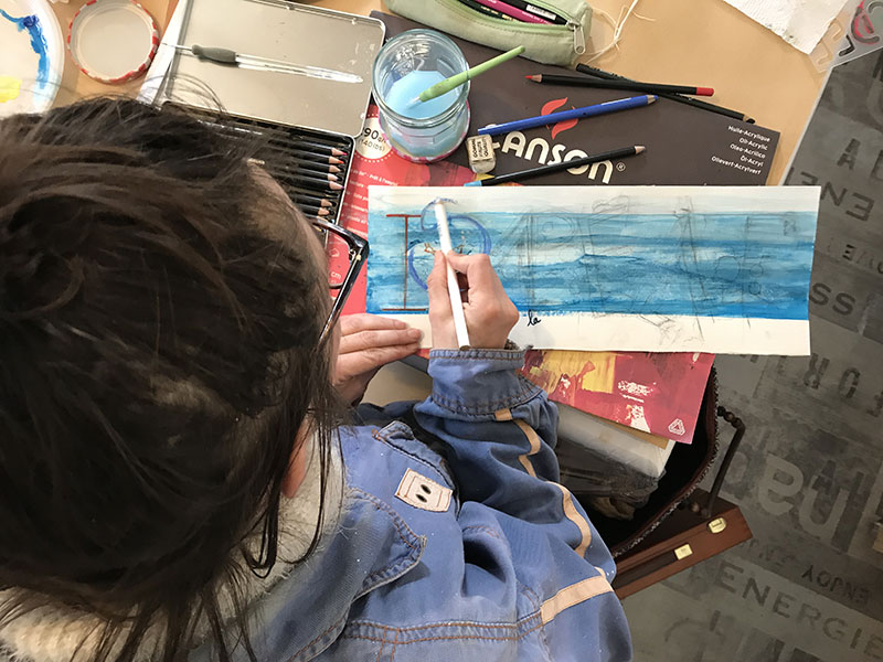 Atelier à Beyrines du 02 03 2019