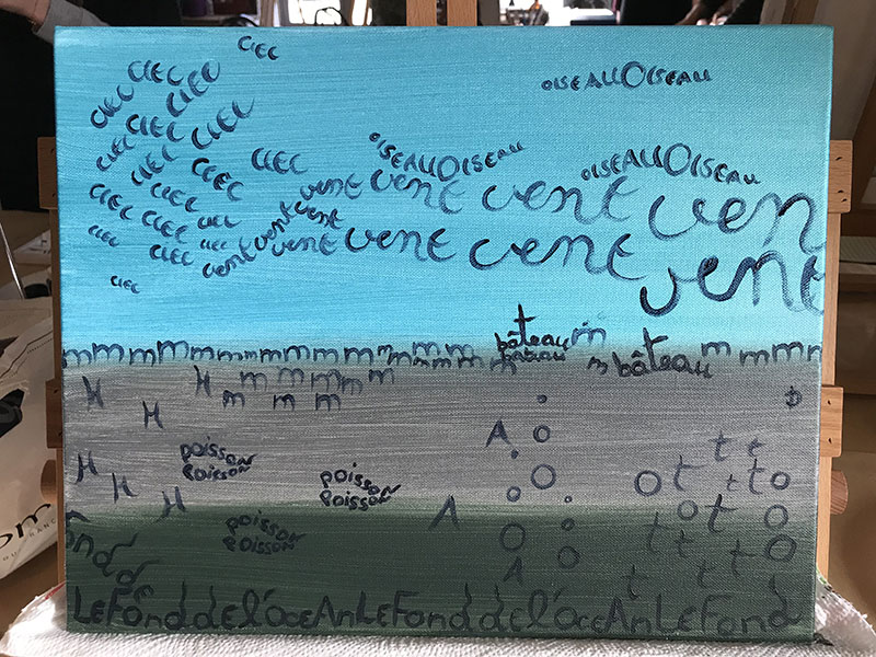 Atelier à Beyrines du 02 03 2019