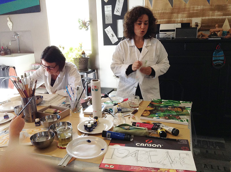 Atelier à Beyrines du 02 03 2019