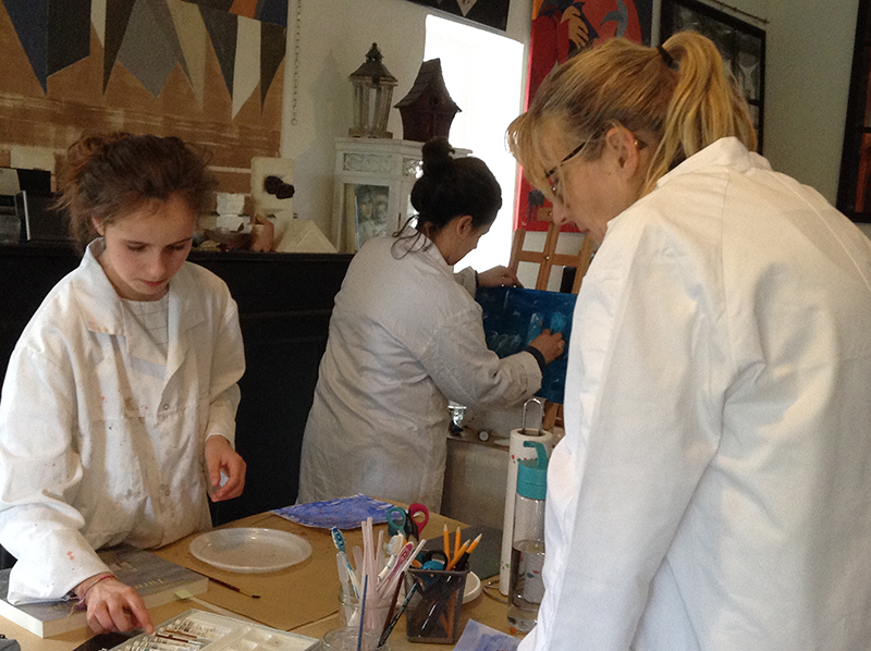 Atelier à Beyrines du 27 04 2019